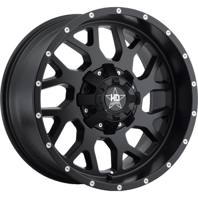 Luxxx HD LHD8 Satin Black Wheel