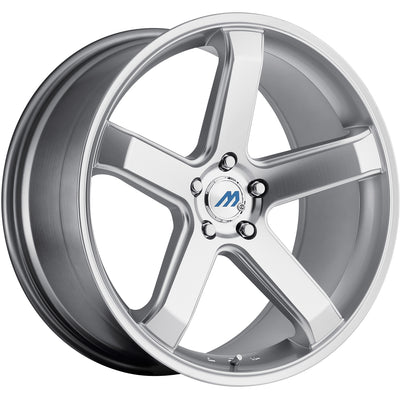 Mach M5 Hypersilver Machined Wheel