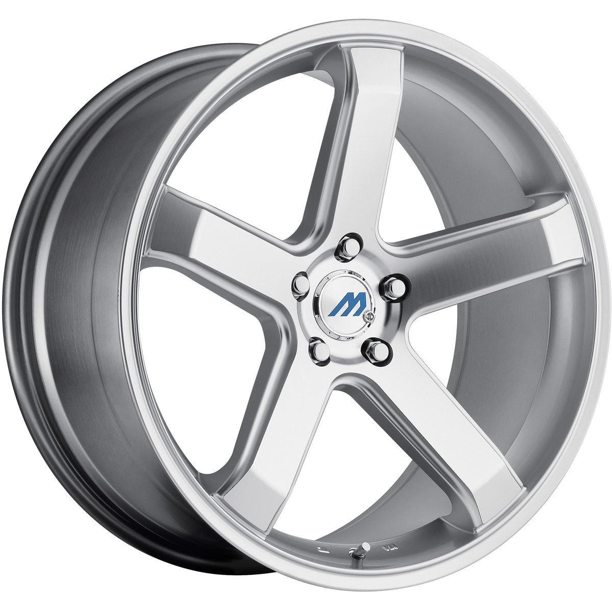 Mach M5 Hypersilver Machined Wheel