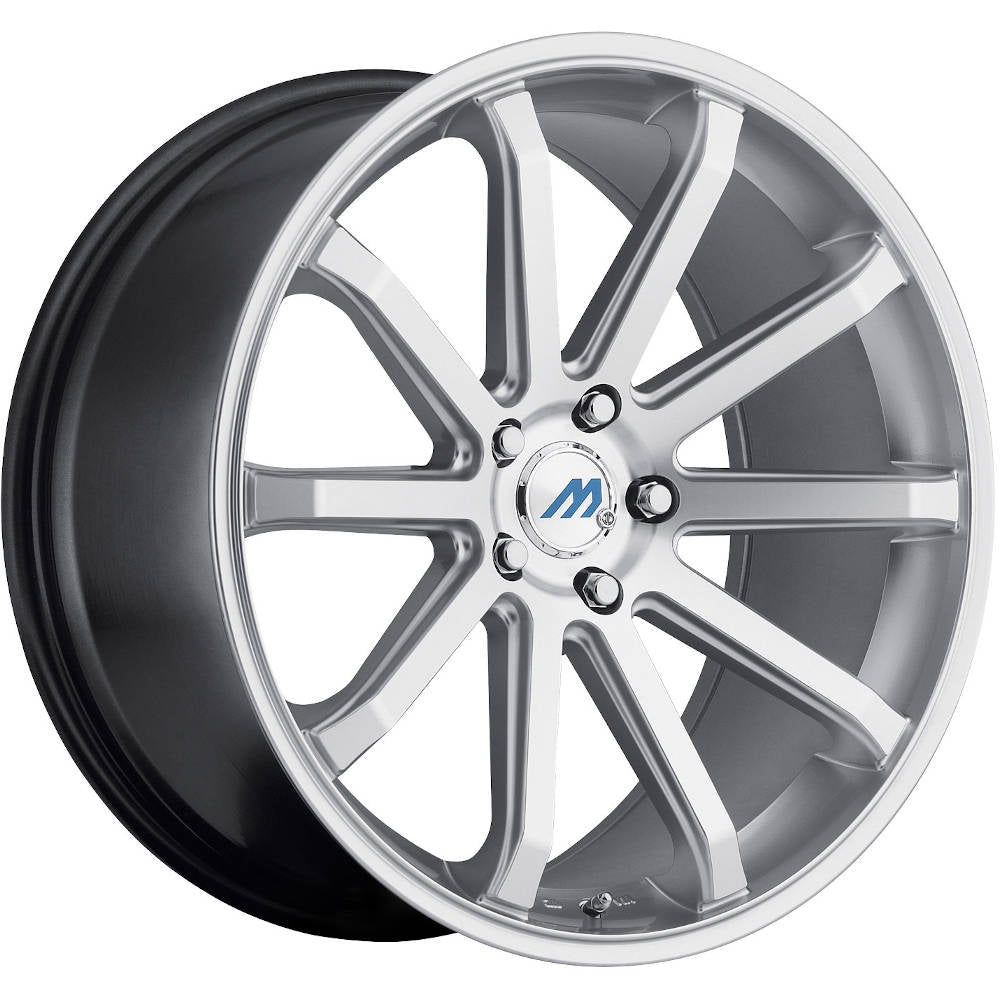 Mach ME10 Hypersilver Machined Wheel
