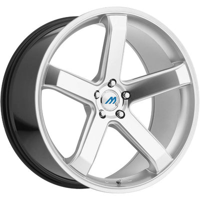 Mach ME5 Hypersilver Machined Wheel