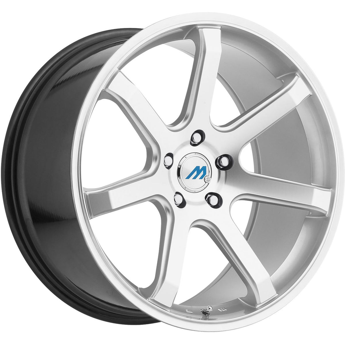 Mach ME7 Hypersilver Machined Wheel