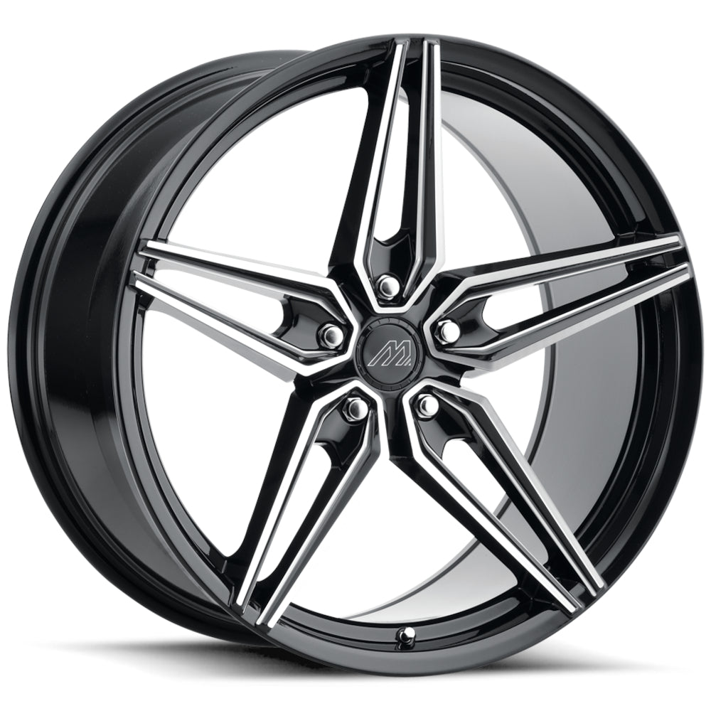 Mach MF2 Black Milled Wheel