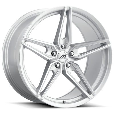 Mach MF2 Silver Milled Wheel