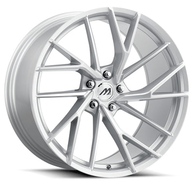 Mach MF4 Silver Milled Wheel