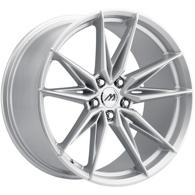 Mach MF5 Silver Machined Wheel