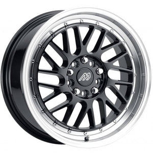 Mach MP42 Black Machined wheel