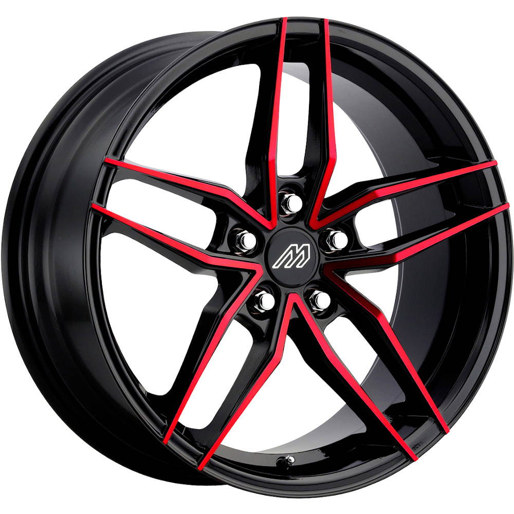 Mach MP51 Black Red Wheel