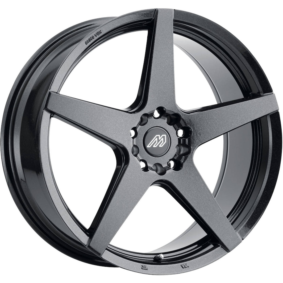 Mach MP52 Metallic Black Wheel