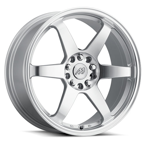 Mach MP60 Silver Machined Wheel