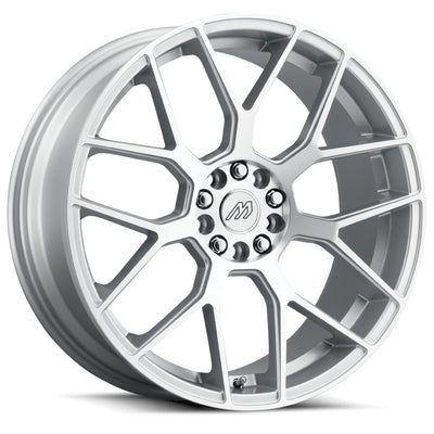 Mach MP74 Silver Machined Wheel