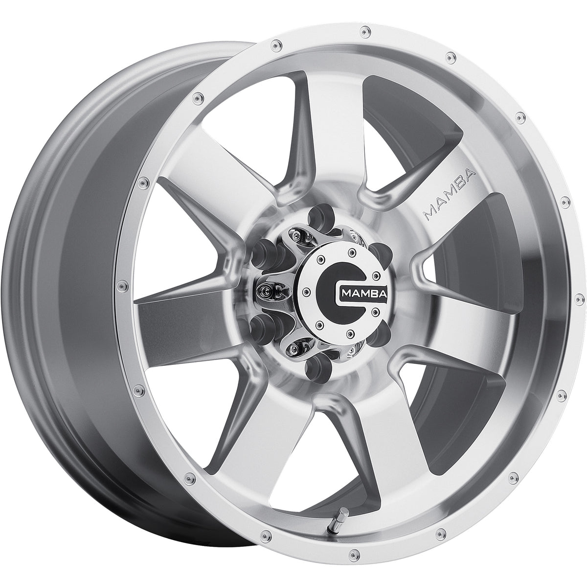 Mamba M14 Silver Machined Wheel