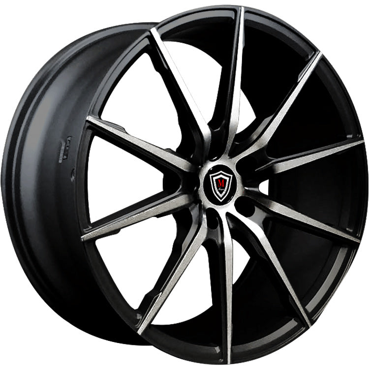 Marquee Luxury M1035 Black Machined Wheel