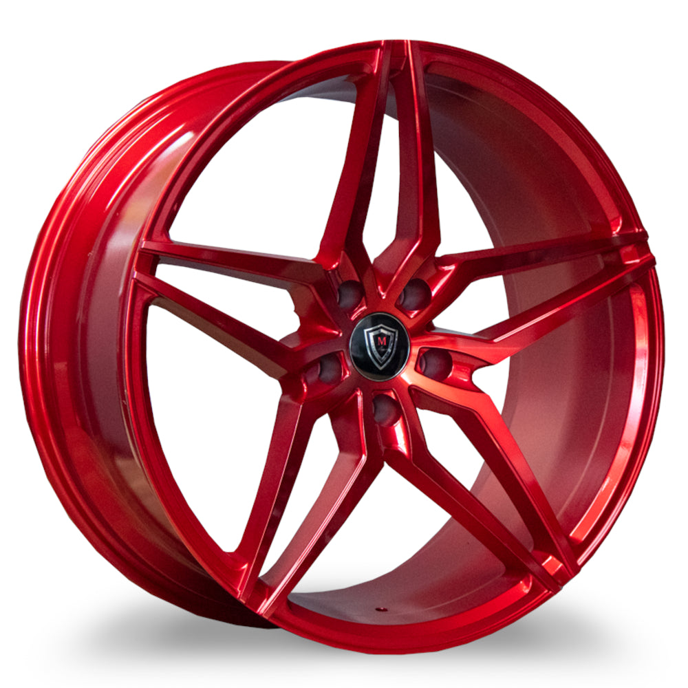 Marquee Luxury M3259 Candy Red Wheel
