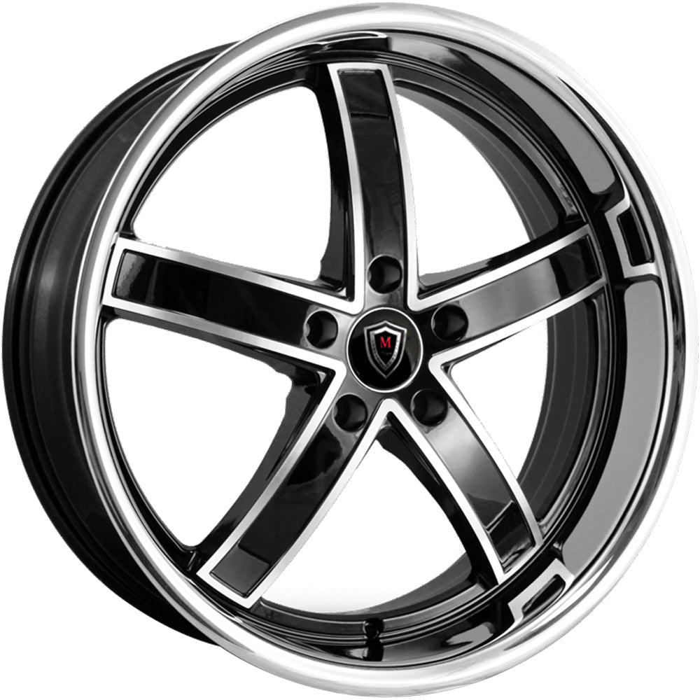 Marquee Luxury M5330A Black Machined Wheel