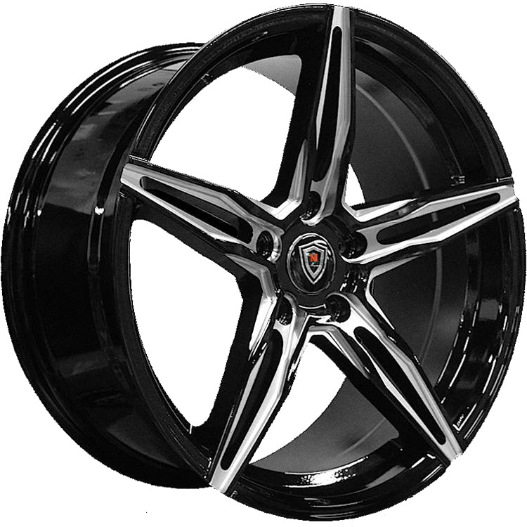 Marquee Luxury M8888 Black Milled Wheel