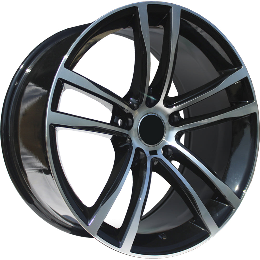 Marquee Replica R8916 Black Machined Wheel