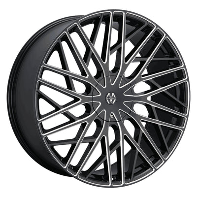 Massiv 925 Black Milled Wheel
