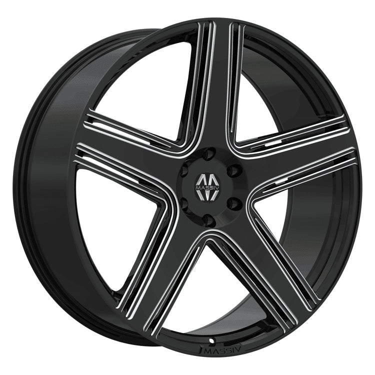 Massiv 926 Black Milled Wheel