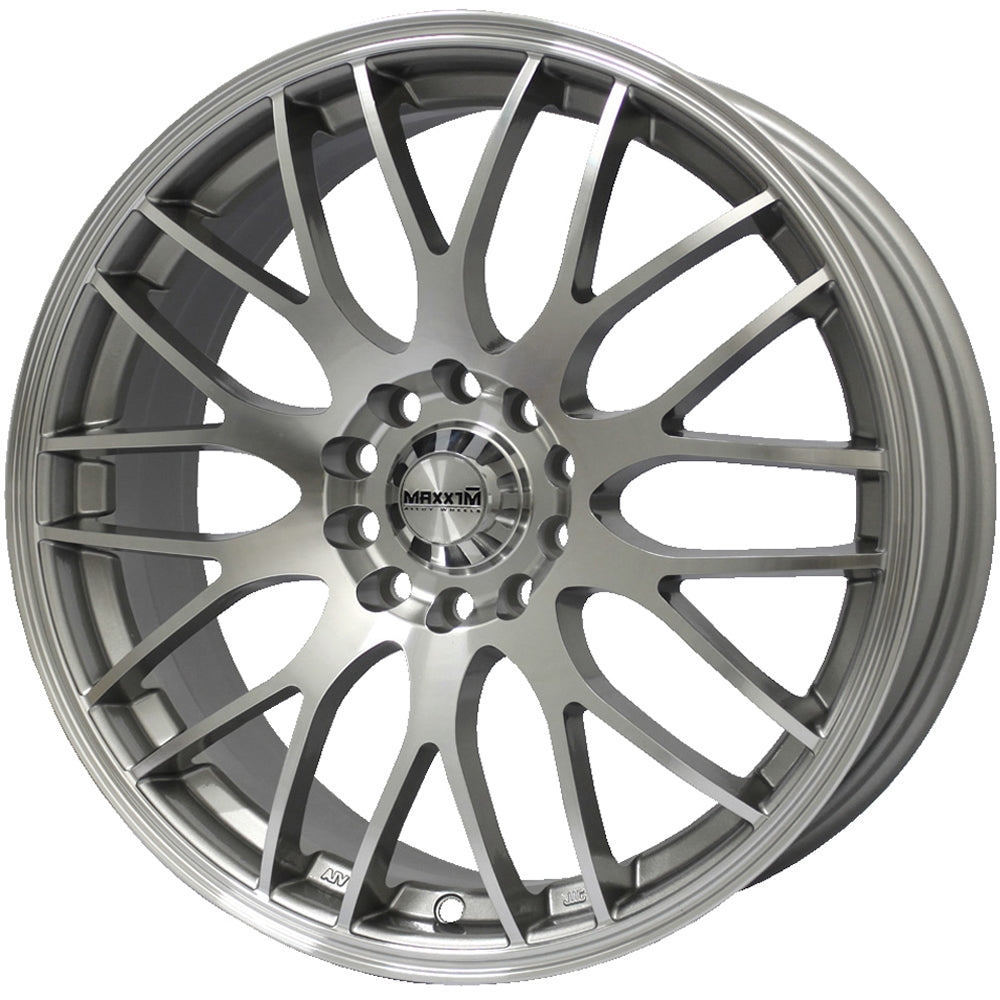 Maxxim Maze Silver Machined Wheel