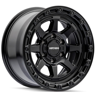 Mayhem Ridgeline Satin Black Wheel