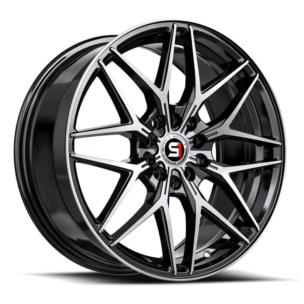 Spec-1 SP-60 Black Machined wheel
