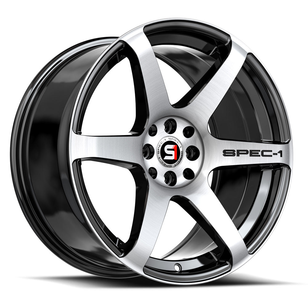 Spec-1 SPT-32 Black Machined wheel