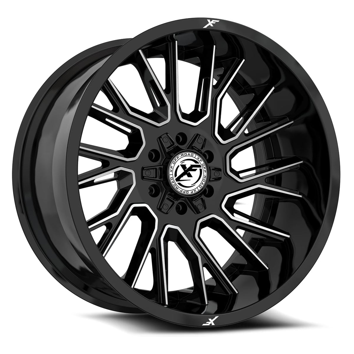 XF Off-Road XF-230 Black/Milled wheel