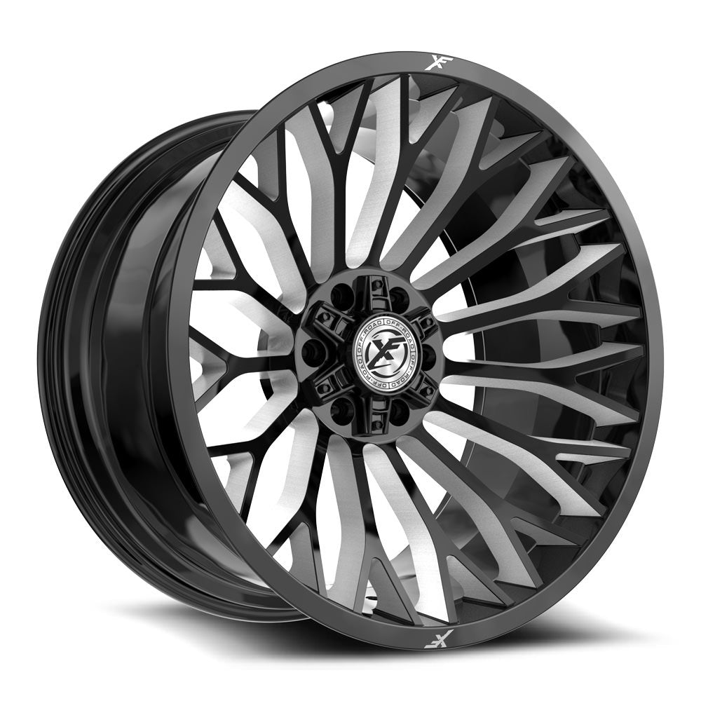 XF Off-Road XF-237 Black/Milled wheel