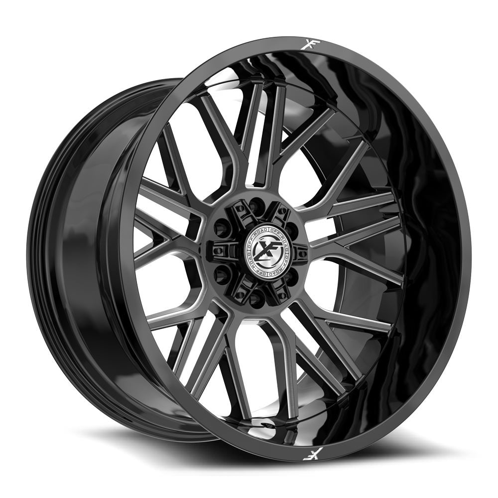 XF Off-Road XF-235 Black/Milled wheel