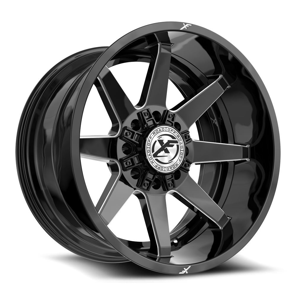 XF Off-Road XF-236 Black/Milled wheel