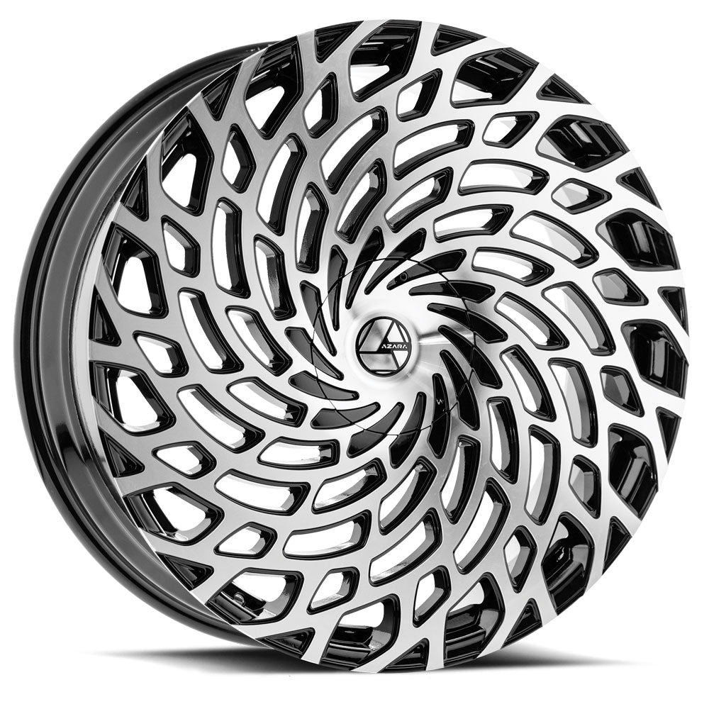 Azara AZA-523 Black Machined wheel