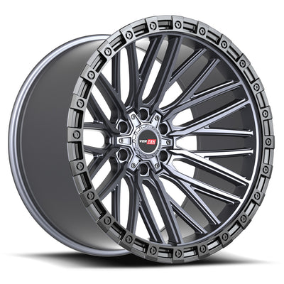 Vortek VRT-608 Matte Titanium wheel