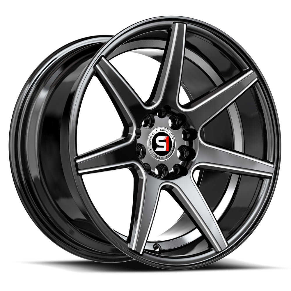 Spec-1 SP-73 Black Milled wheel