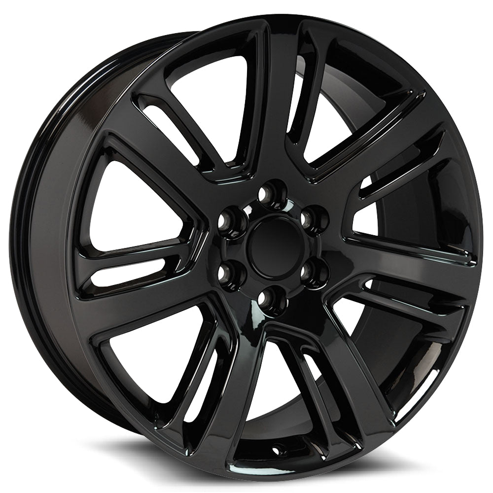 OE Revolution D-04 Black wheel