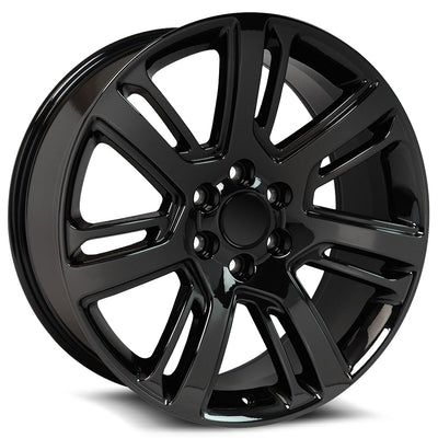 OE Revolution D-04 Black wheel