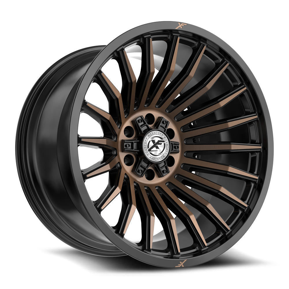 XF Off-Road XF-231 Batin Black/Bronze Machined wheel