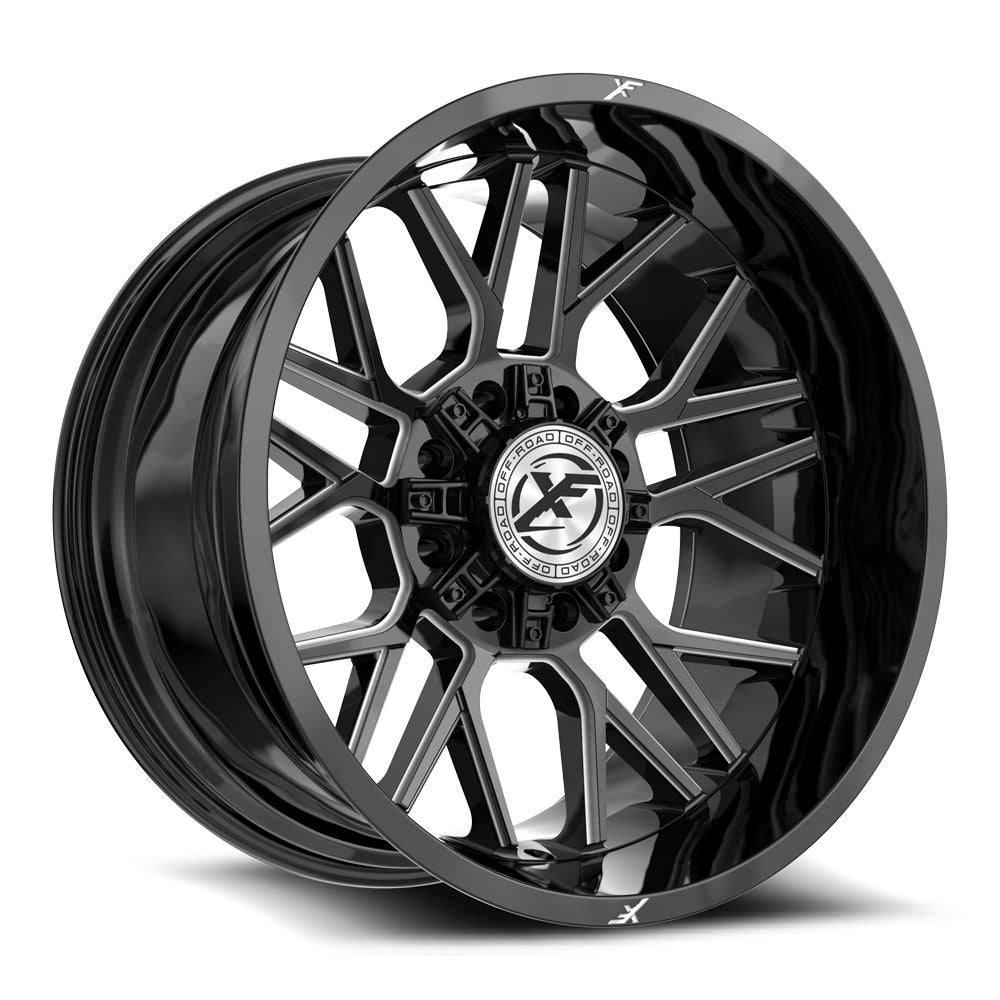 XF Off-Road XF-235 Black/Milled wheel
