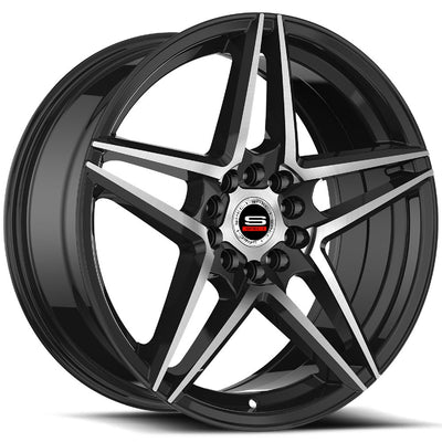 Spec-1 SP-54 Black Machined wheel