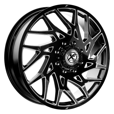 XF Dually XF-229 Dually Black/Milled wheel