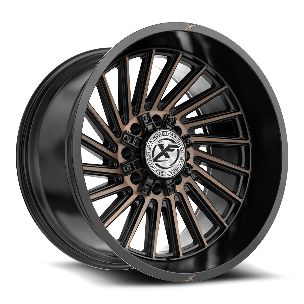 XF Off-Road XF-239 Batin Black/Bronze Machined wheel