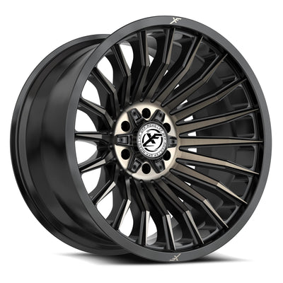 XF Off-Road XF-237 Batin Black/Bronze Machined wheel