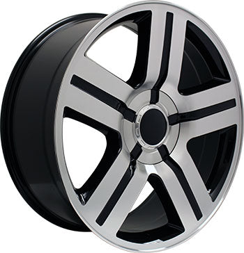 OE Revolution C-03 Black Machined wheel
