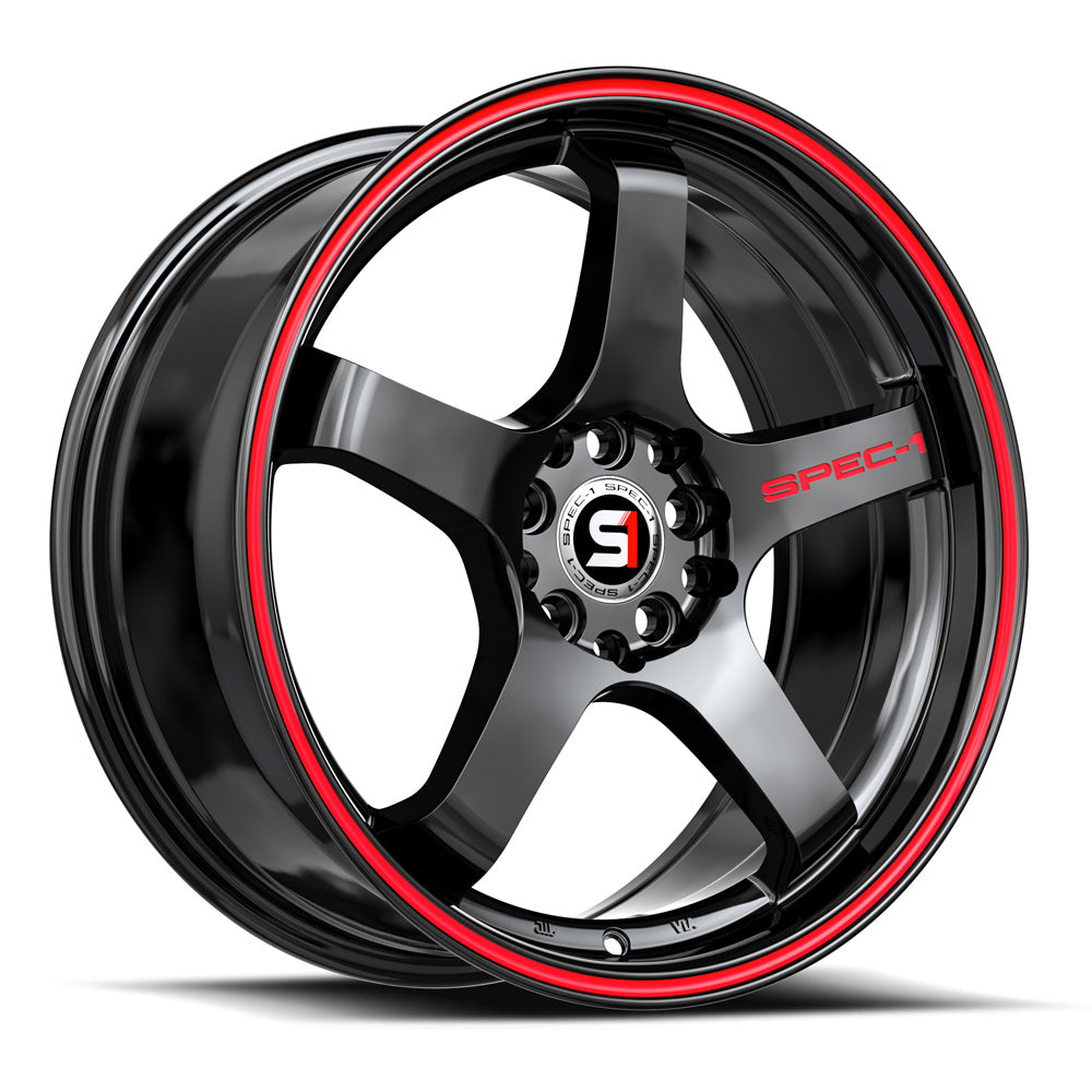 Spec-1 SPT-31 Black/Red wheel