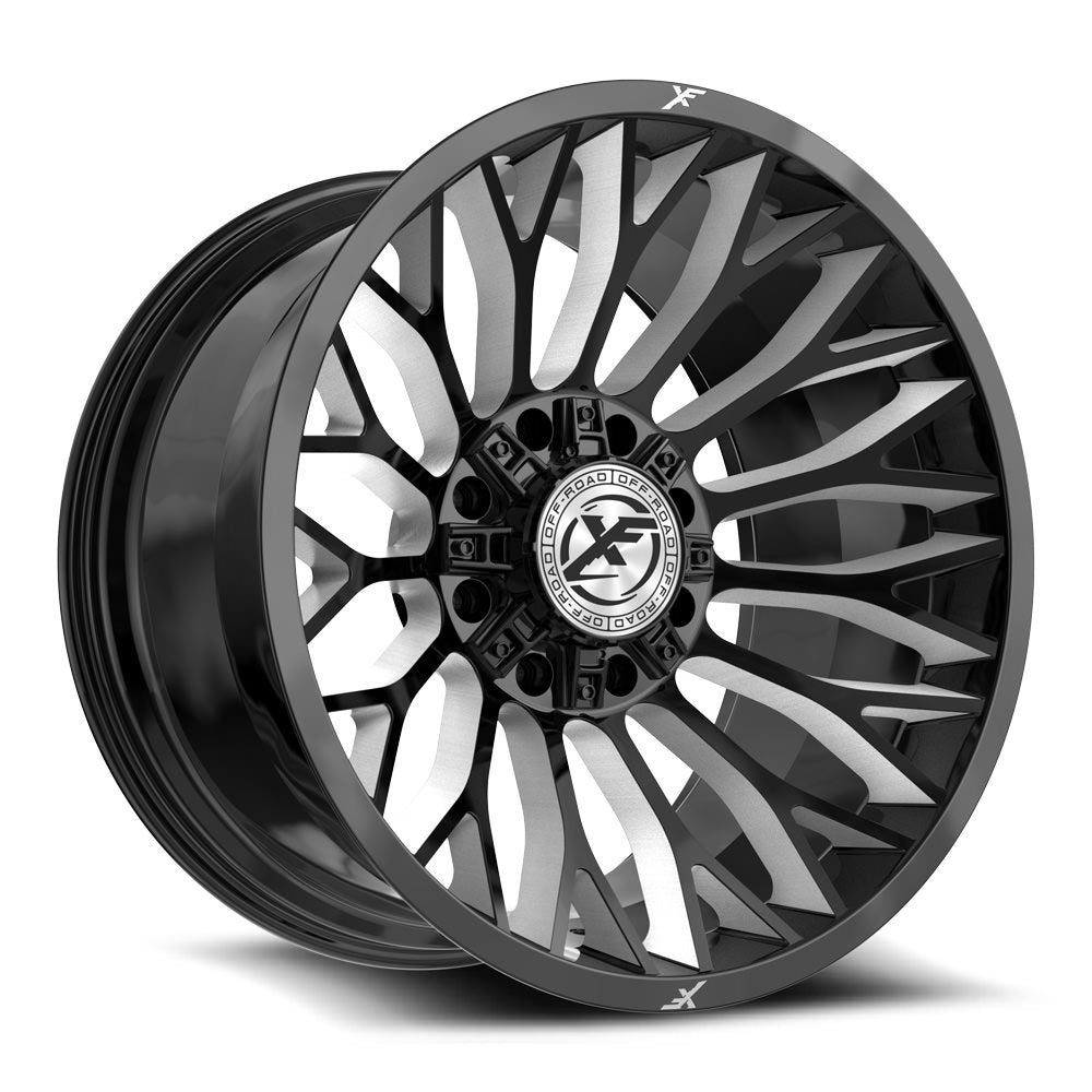 XF Off-Road XF-237 Black/Milled wheel