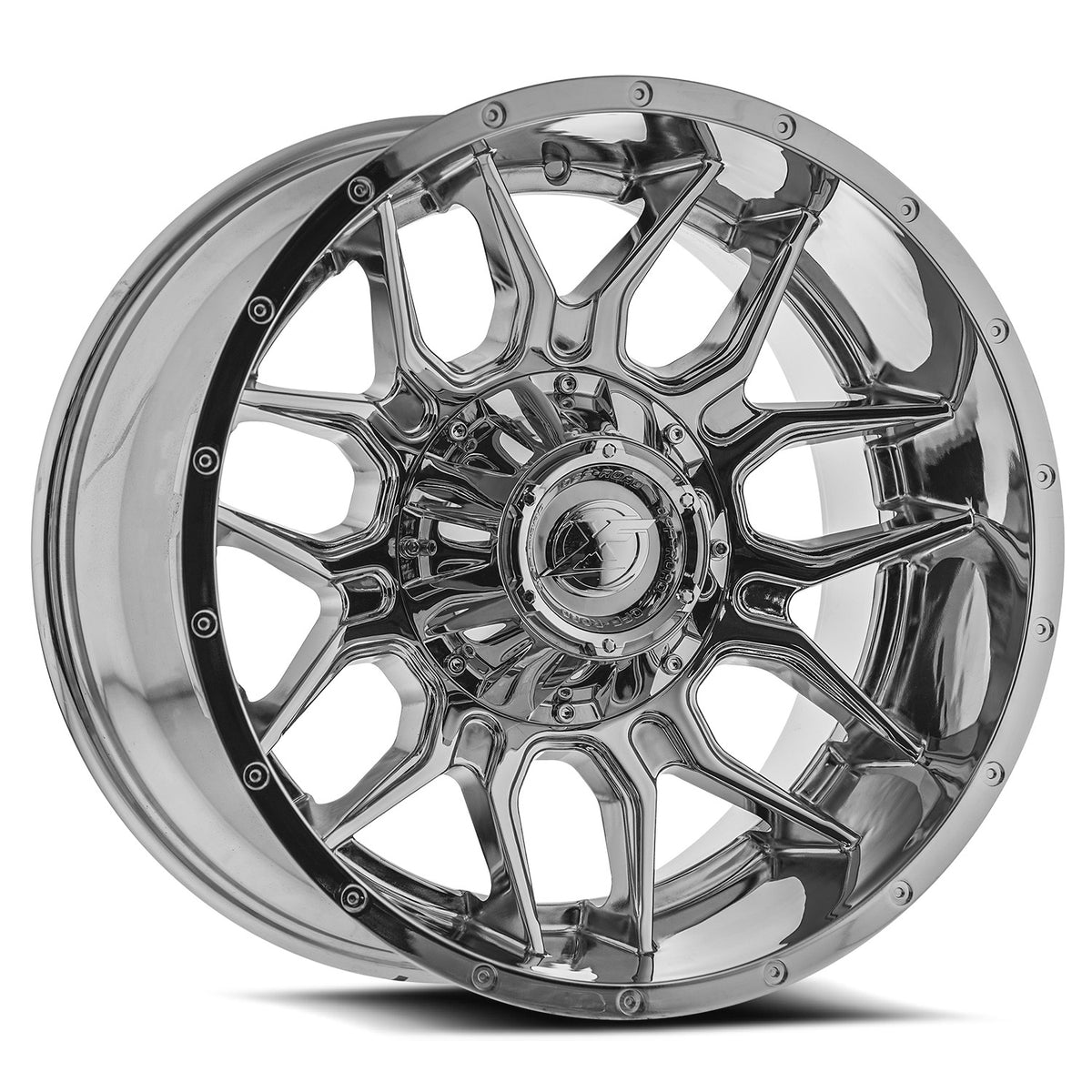 XF Off-Road XF-222 Chrome wheel
