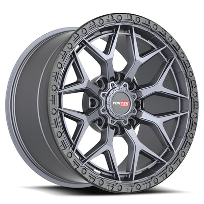 Vortek VRT-603 Matte Titanium wheel