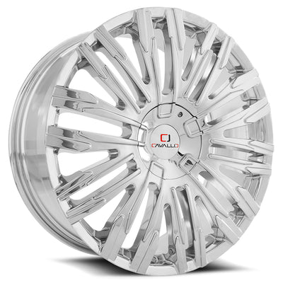 Cavallo CLV-28 Chrome wheel