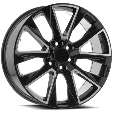 OE Revolution D-35 Black/Milled wheel