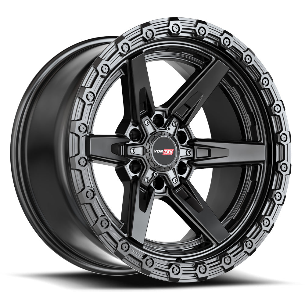 Vortek VRT-602 Satin Black wheel